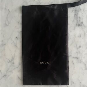 Gucci Small Satin Pouch Dust Bag